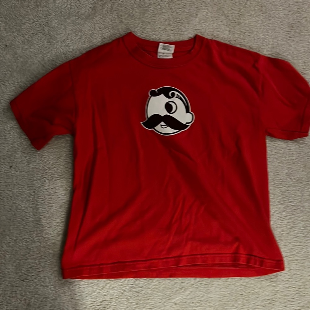 National Bohemian Red Tshirt Small